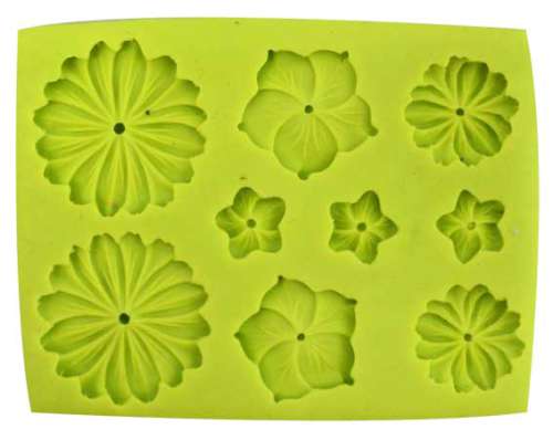 Blossom Set Silicone Mould - Click Image to Close